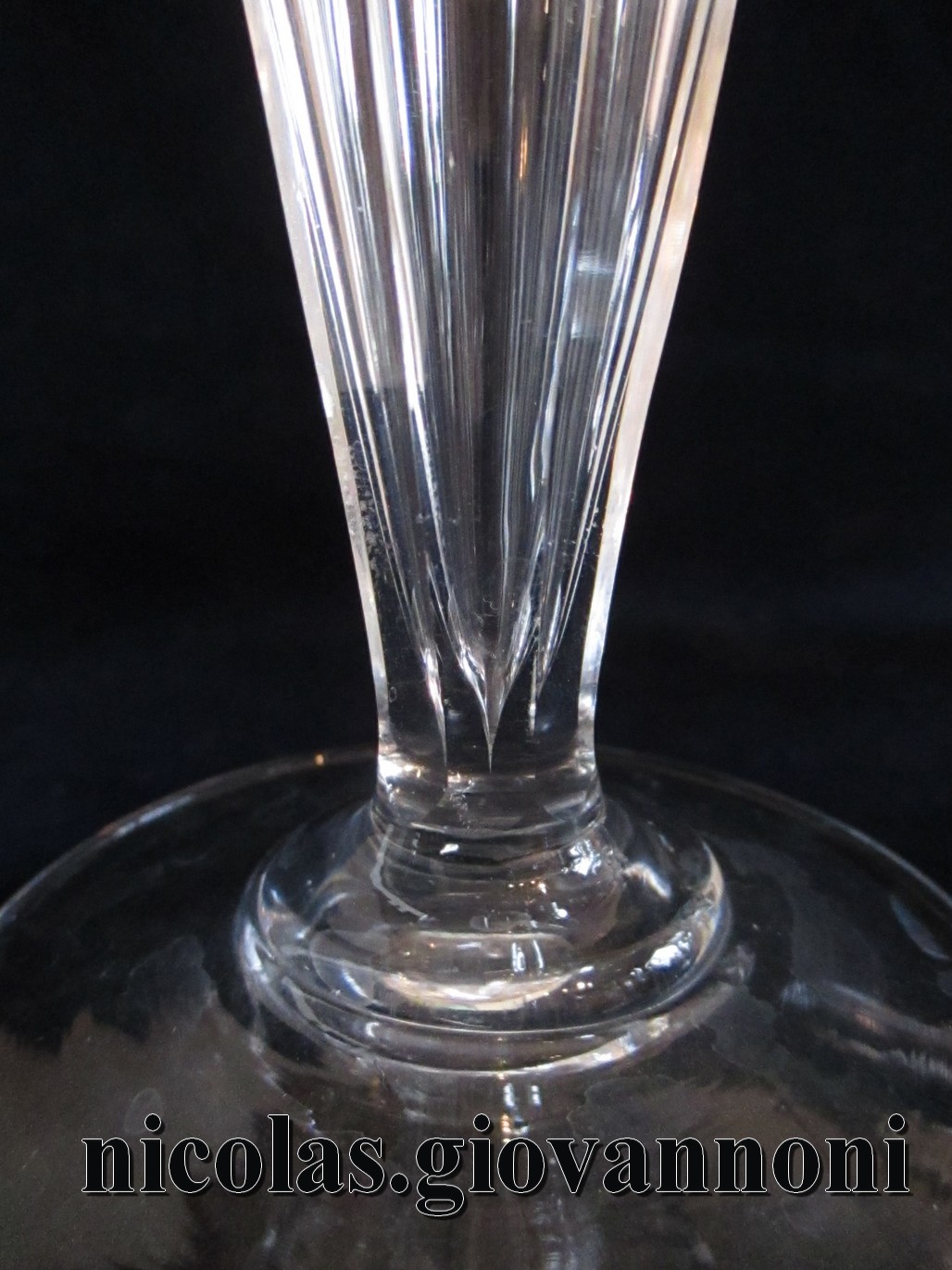 COUPE A Champagne En CRISTAL Taille De BACCARAT Modèle MISSOURI Flute Verre A 183704